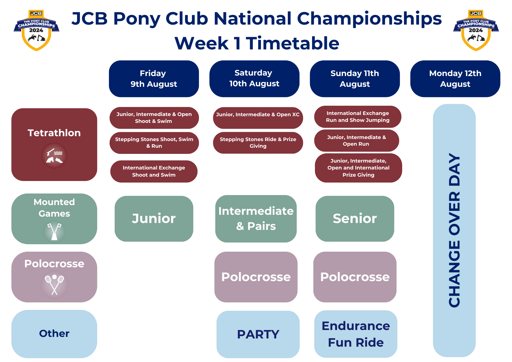 JCB National Championships The Pony Club UK