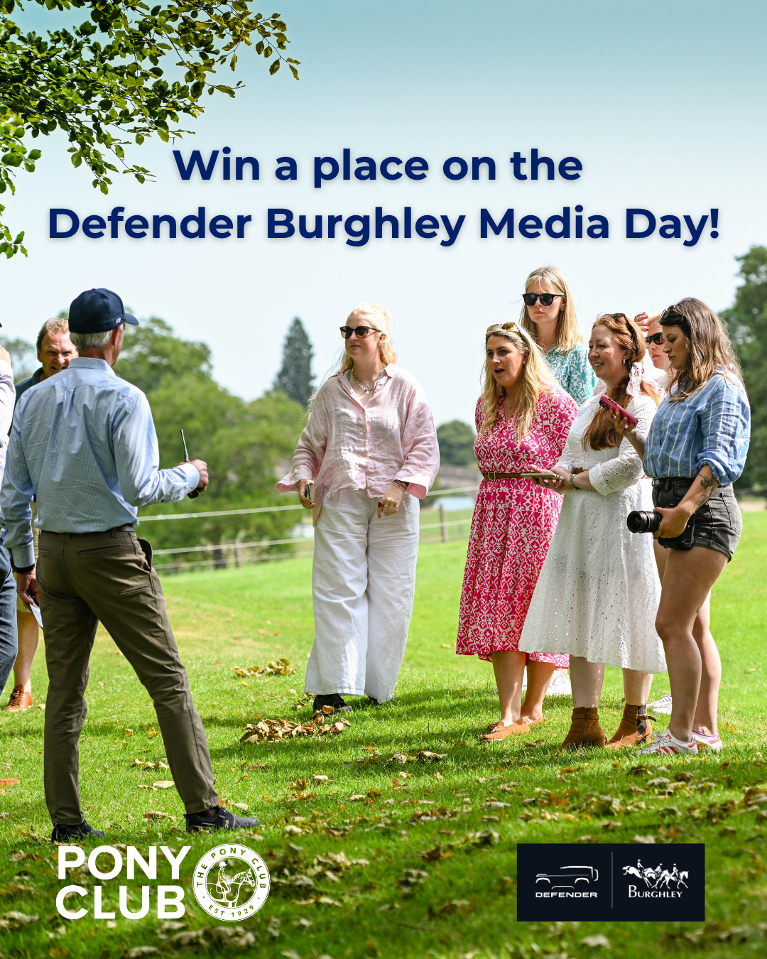 Win a place on the Defender Burghley Media Day! 