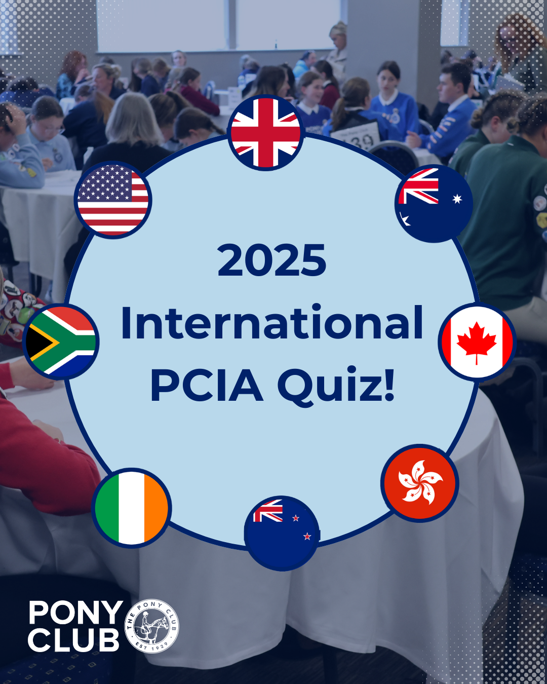 🌍✨Pony Club International Alliance UK Online Quiz Team 2025